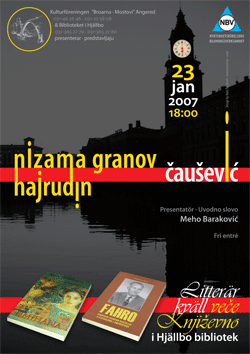 Litterär kväll: Nizama Granov-Čaušević och Hajrudin Čaušević [förstora]